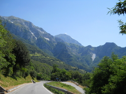 Panorama Alpi Apuane